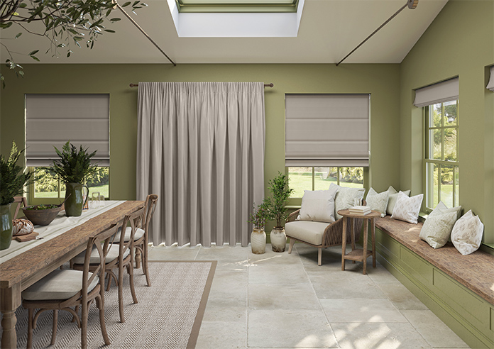 Akoya Faux Silk, Lustre Tarnished Grey - Made to Measure Curtain - Image 16